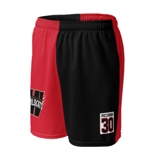 Wildcats block mesh shorts